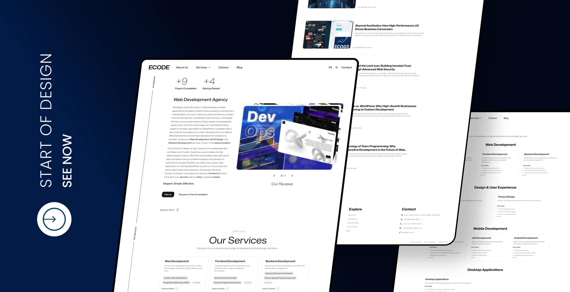 Ecode Official Portfolio Project Image