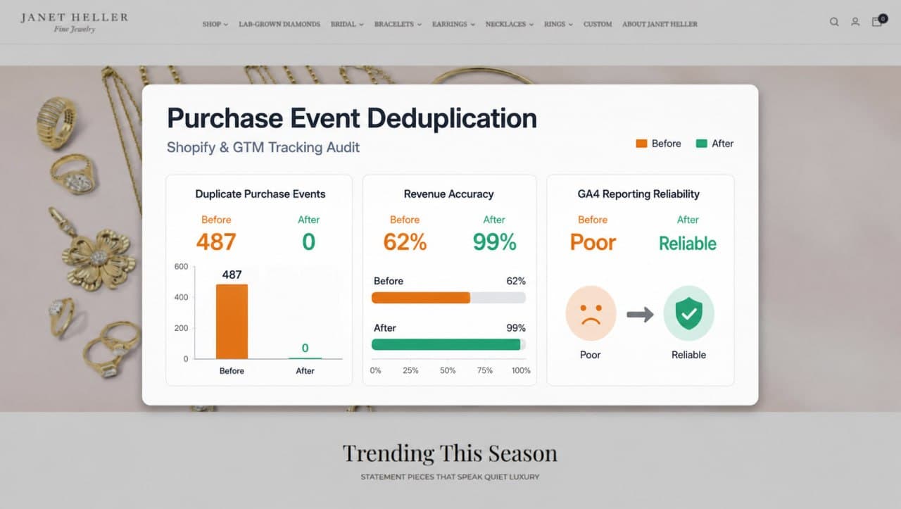 Duplicate purchase conversions fix