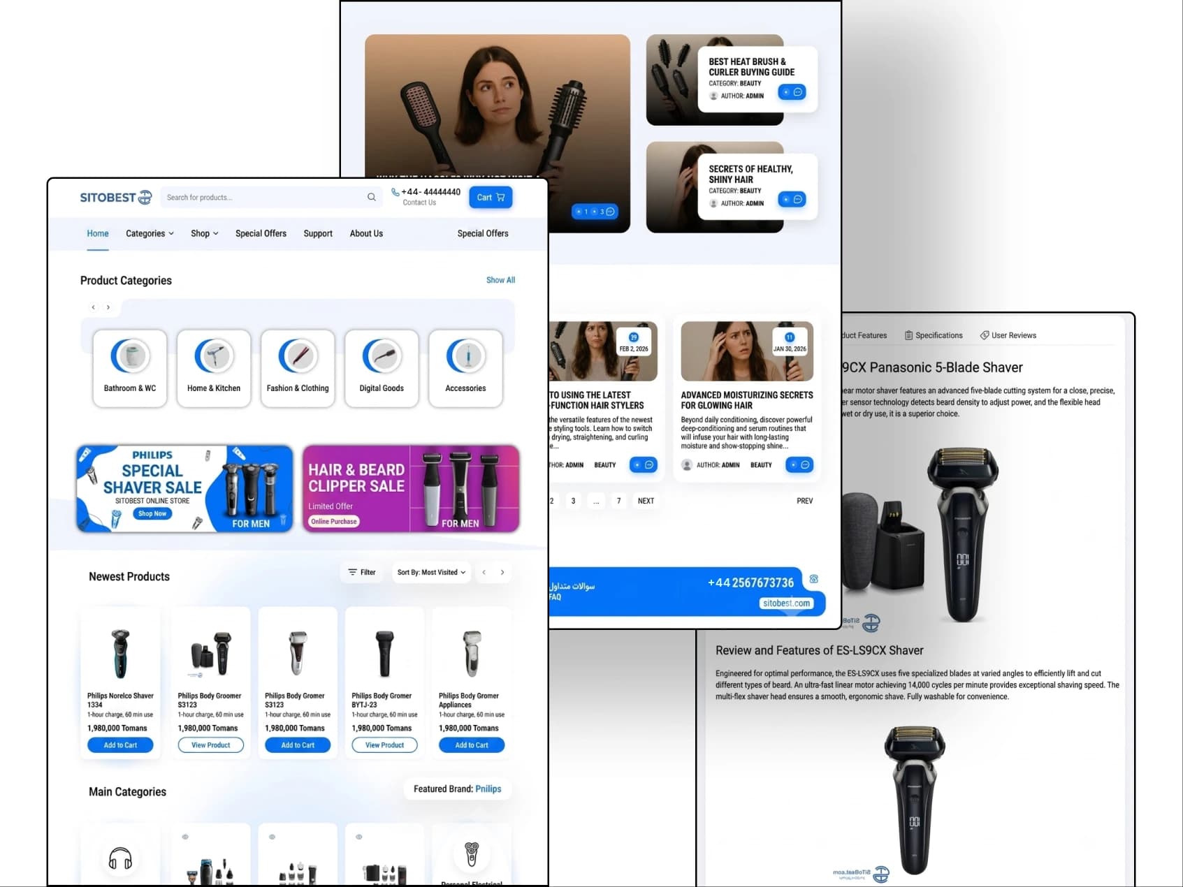 Headless Next.js Store for Premium Personal Care
